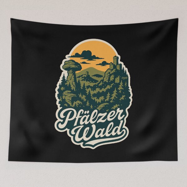 Item preview, Palatinate Forest with Trifels Castle designed and sold by Boogosh.