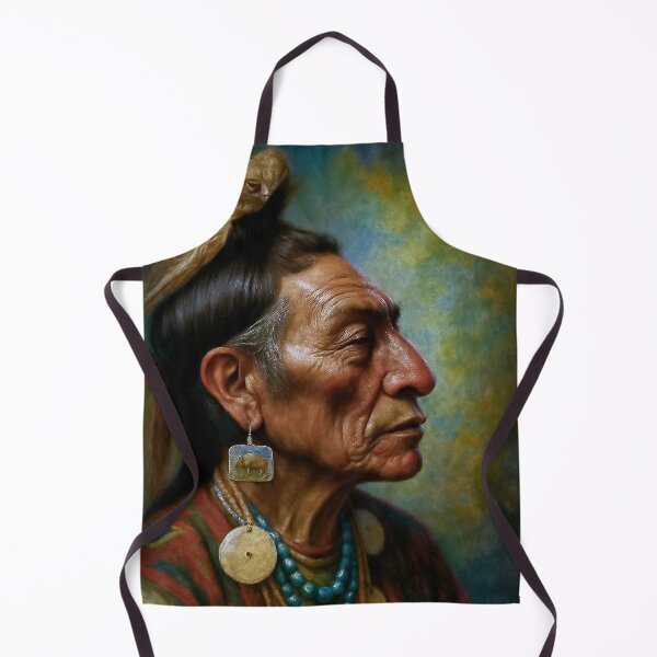 Item preview, Crow Nation Portrait designed and sold by Sandra Aguirre.