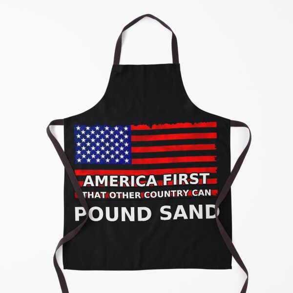 Item preview, America First — Pound Sand (Flag Edition) designed and sold by Sanctum Icons.
