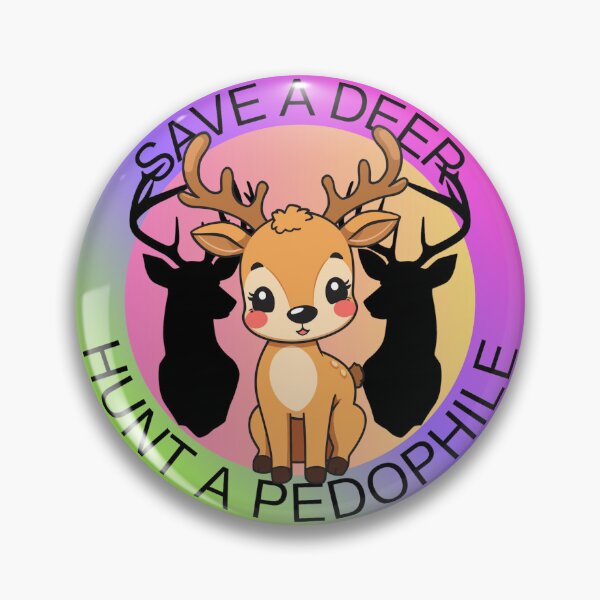 Item preview, Save A Deer Hunt A P3do Ombre Circle designed and sold by 2CRE8IVE4925.