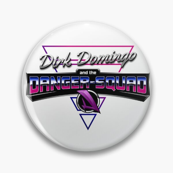Item preview, Dirk Domingo & the Danger-Squad (Official Logo) designed and sold by dma-studios.