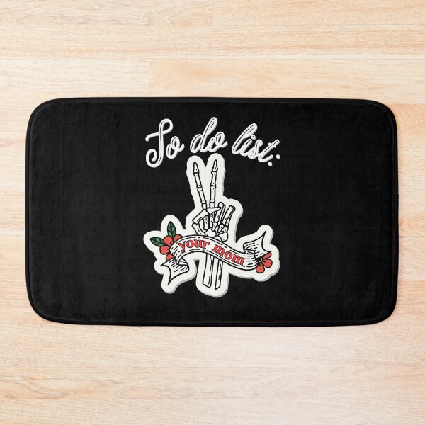Item preview, To do list: your mom funny meme T-Shirt designed and sold by OldSkullDesigns.