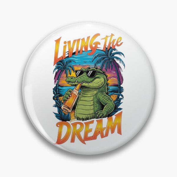 Item preview, Funny Shirt : The Crocky // Living The Dream designed and sold by 140225TeesAndP.
