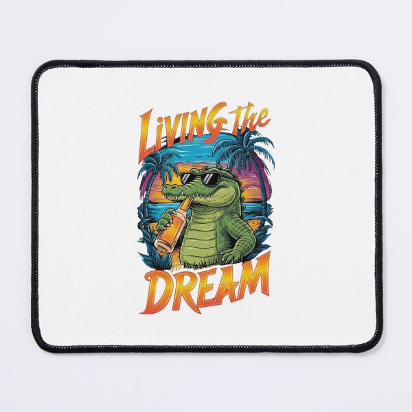 Item preview, Funny Shirt : The Crocky // Living The Dream designed and sold by 140225TeesAndP.
