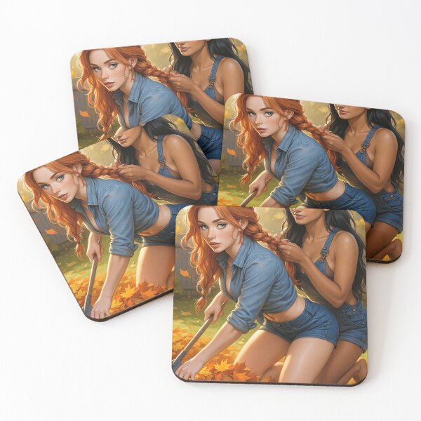 Item preview, Rowan x Shanti autumn leaves  designed and sold by CathryneDelamort.