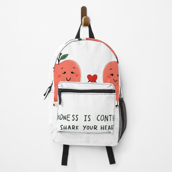 Item preview, Kindness Is Contagious – Cute Heart Apples Illustration designed and sold by ShirtHatch.