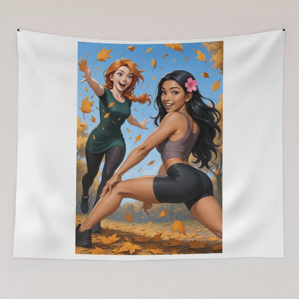 Item preview, Rowan x Shanti autumn leaves both   designed and sold by CathryneDelamort.