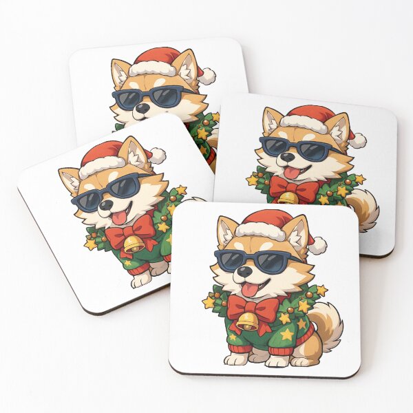 Item preview, Christmas Dog Pattern Design designed and sold by Best Pattern⭐⭐⭐⭐⭐.