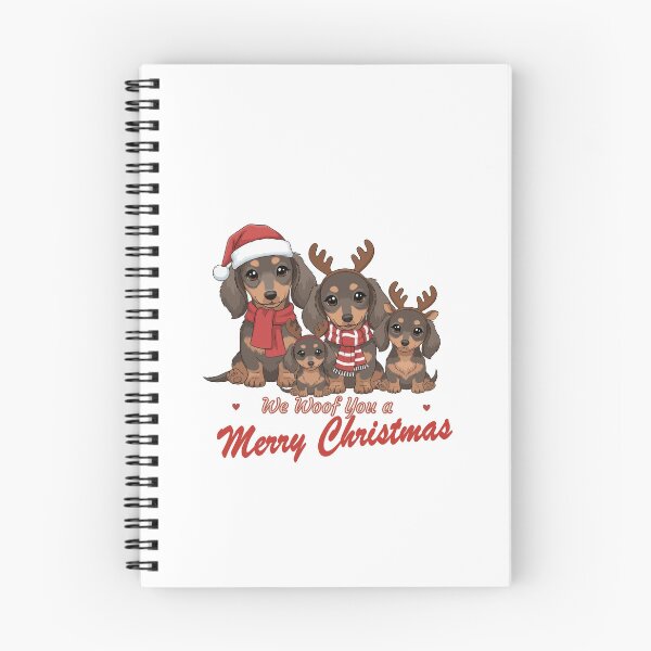 Item preview, We Woof You a Merry Christmas – Cute Dachshunds Family Design designed and sold by The Real Life Symphony.