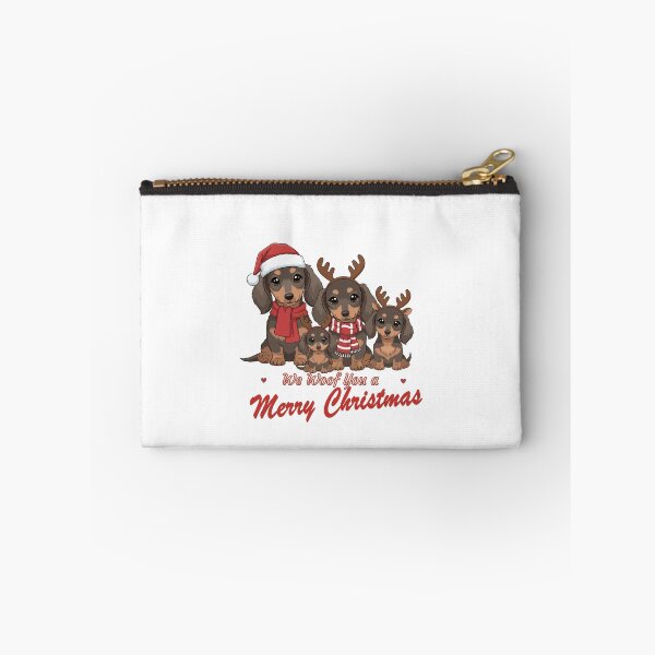 Item preview, We Woof You a Merry Christmas – Cute Dachshunds Family Design designed and sold by The Real Life Symphony.