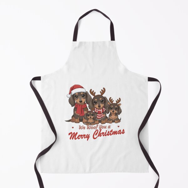Item preview, We Woof You a Merry Christmas – Cute Dachshunds Family Design designed and sold by The Real Life Symphony.