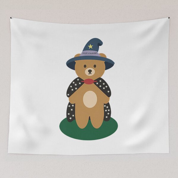 Item preview, Spooky Bear In Halloween Cloak designed and sold by Neenagirl2220.