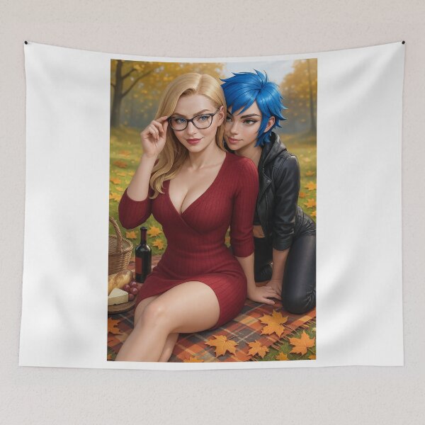 Item preview, Ilya x Cipher autumn leaves picnic  designed and sold by CathryneDelamort.