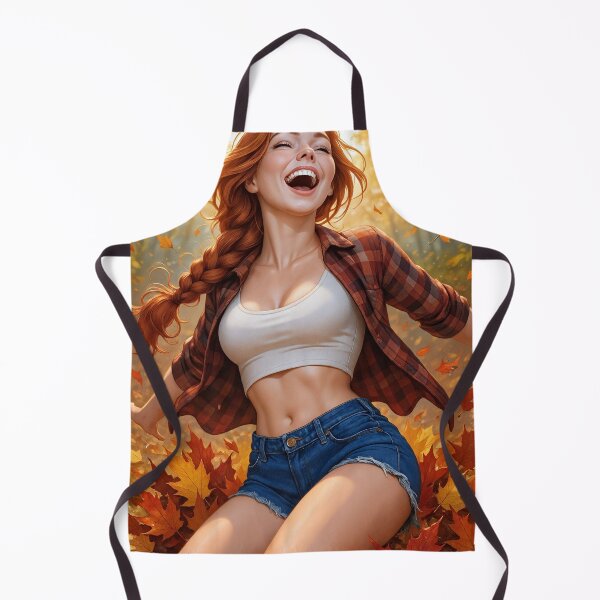 Item preview, Rowan Fletcher playing in autumn leaves designed and sold by CathryneDelamort.