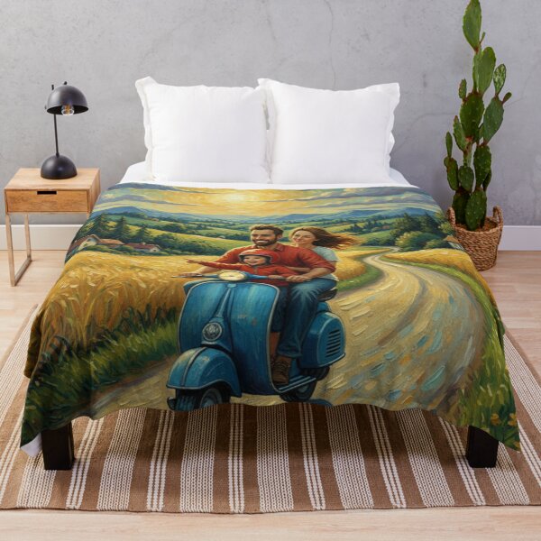 Item preview, Golden Journey | Van Gogh Style Family Ride Through the Countryside designed and sold by ArtiJOY Imprinta.