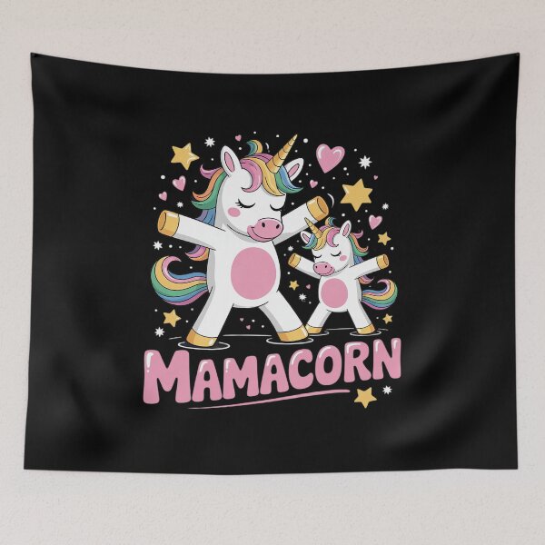 Item preview, mamacorn unicorn mom baby  designed and sold by NeomiStoreSS.
