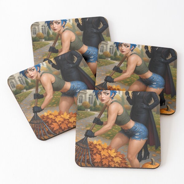 Item preview, Cassandra x Cipher autumn leaves   designed and sold by CathryneDelamort.