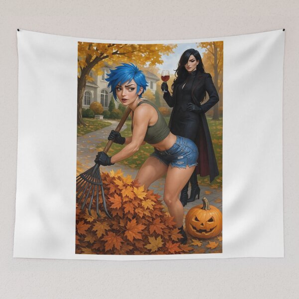 Item preview, Cassandra x Cipher autumn leaves   designed and sold by CathryneDelamort.