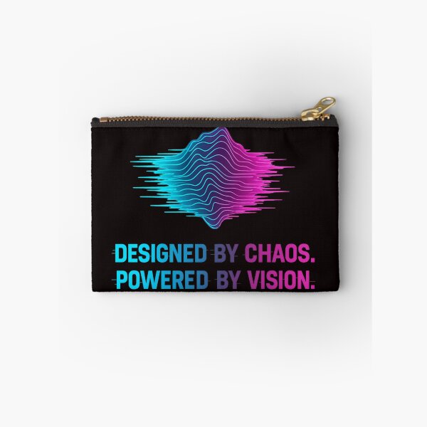 Item preview, Designed by Chaos — Powered by Vision | Neon Glitch Cyber Aesthetic designed and sold by Tadeusz1.