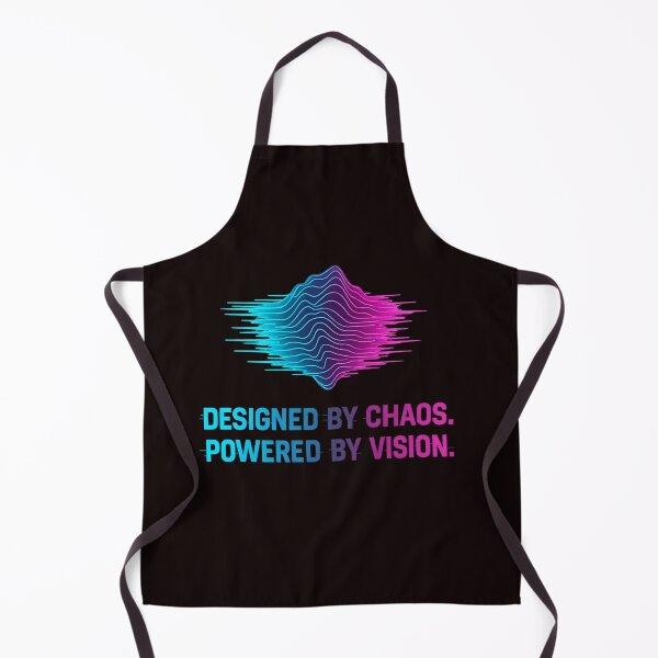 Item preview, Designed by Chaos — Powered by Vision | Neon Glitch Cyber Aesthetic designed and sold by Tadeusz1.