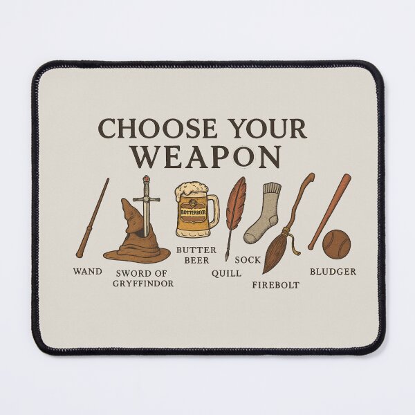 Item preview, Choose Your Weapon – Wizarding Edition designed and sold by ladyjiles.