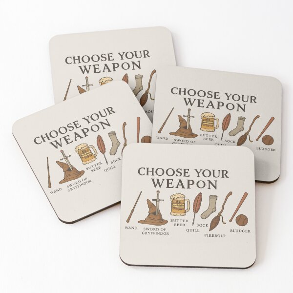 Item preview, Choose Your Weapon – Wizarding Edition designed and sold by ladyjiles.