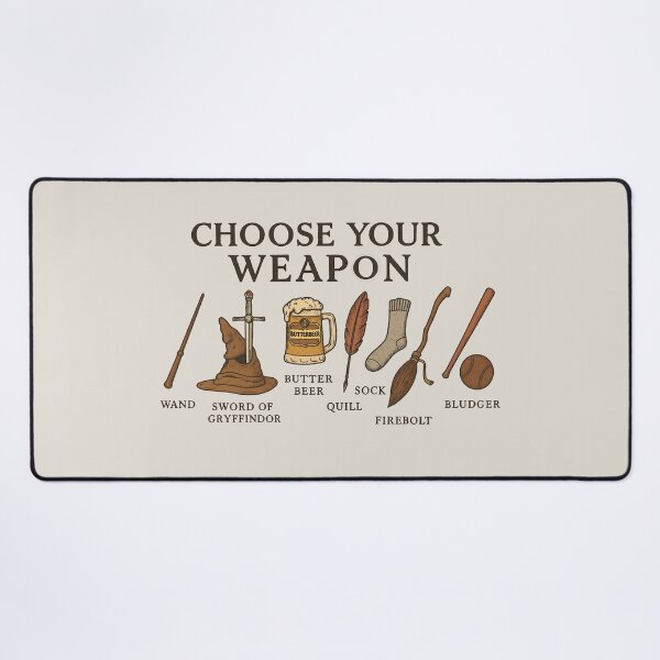Item preview, Choose Your Weapon – Wizarding Edition designed and sold by ladyjiles.