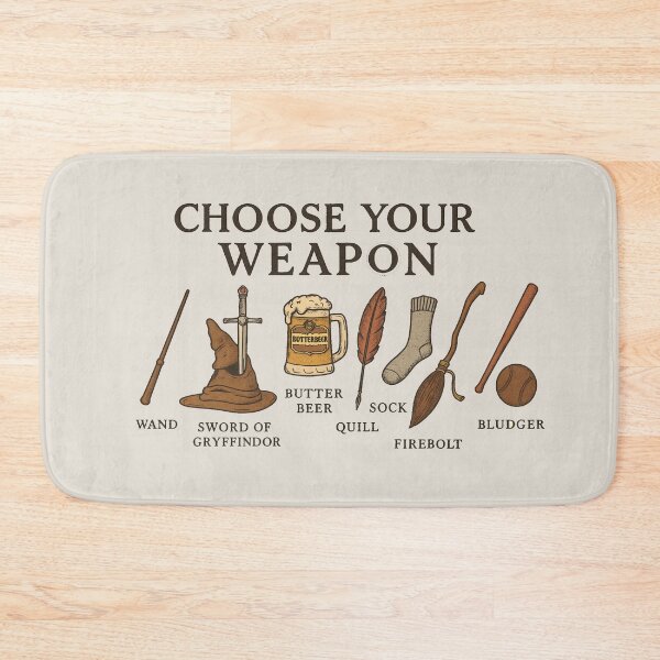 Item preview, Choose Your Weapon – Wizarding Edition designed and sold by ladyjiles.