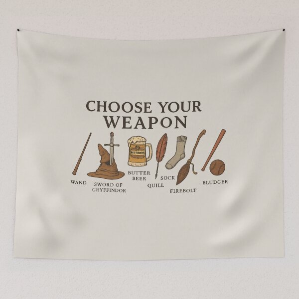 Item preview, Choose Your Weapon – Wizarding Edition designed and sold by ladyjiles.