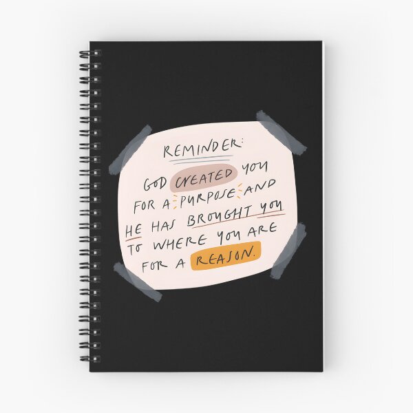Item preview, Reminder — God Created You for a Purpose designed and sold by MichelleBooth1.