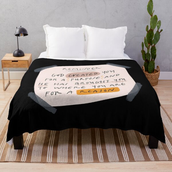 Item preview, Reminder — God Created You for a Purpose designed and sold by MichelleBooth1.