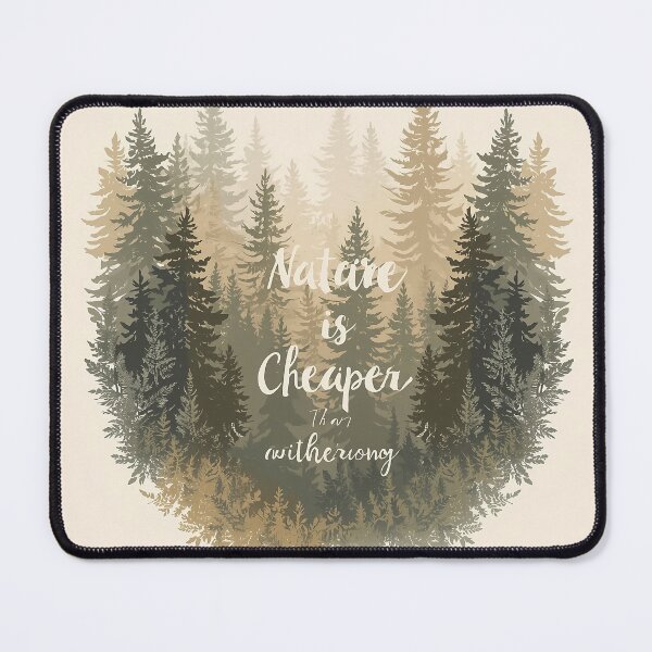 Item preview, Nature Is Cheaper Than Therapy Forest light designed and sold by Classy-Artist.