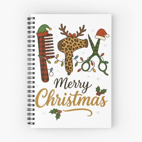 Item preview, Merry Christmas Hairstylist Holiday Salon Design designed and sold by Imaginationbeyond.