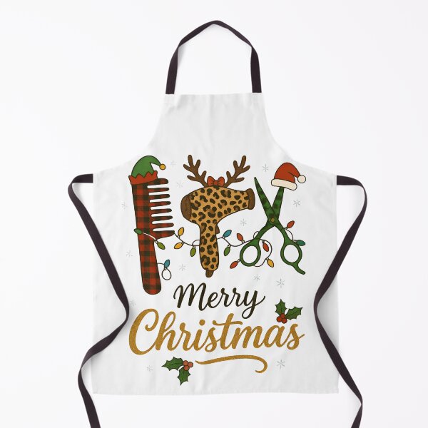 Item preview, Merry Christmas Hairstylist Holiday Salon Design designed and sold by Imaginationbeyond.
