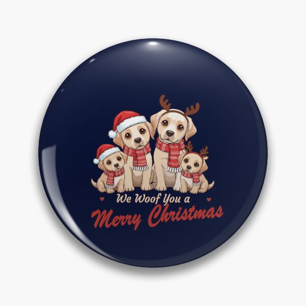Item preview, We Woof You a Merry Christmas – Cute Labrador Retriever Family Design designed and sold by The Real Life Symphony.