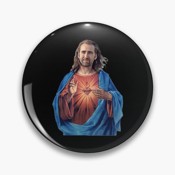 Item preview, Nicolas Cage is Jesus   designed and sold by myhero2699.
