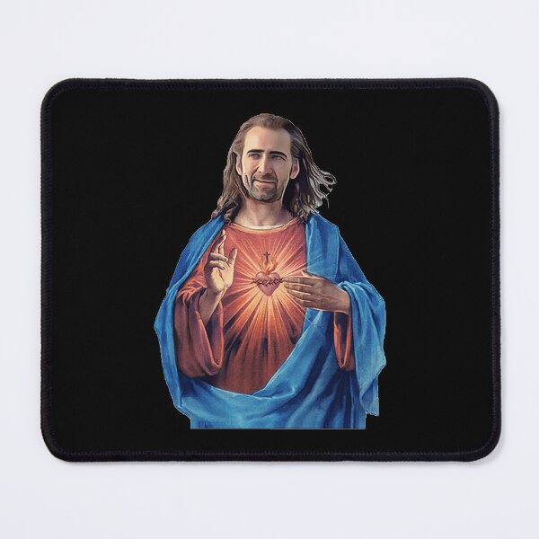 Item preview, Nicolas Cage is Jesus designed and sold by myhero2699.