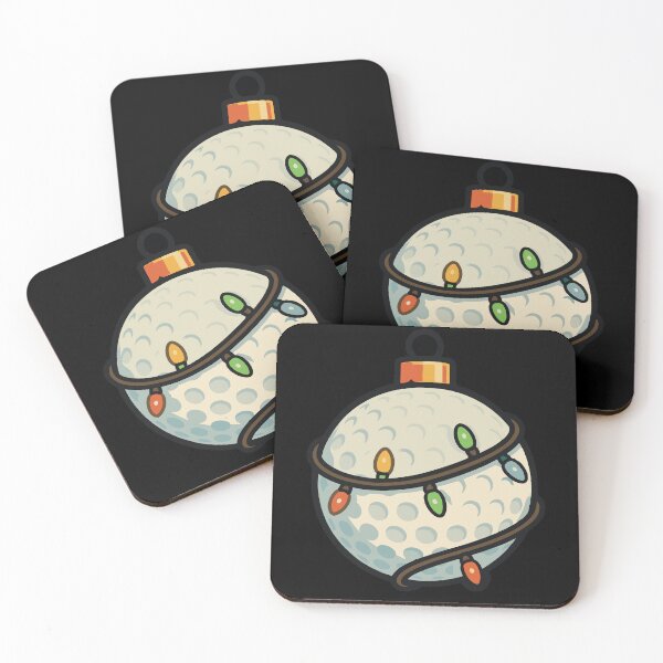 Item preview, Funny Golf Ball Christmas Design designed and sold by LuminOrb.