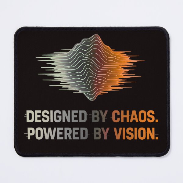 Item preview, Designed by Chaos — Powered by Vision | Neon Glitch Cyber Aesthetic designed and sold by Tadeusz1.