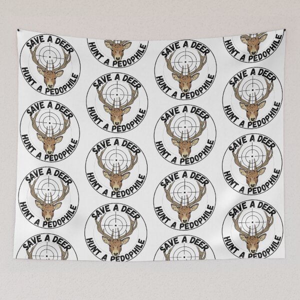 Item preview, Deer Target Save A Deer Hunt A P3do Saying Circle designed and sold by 2CRE8IVE4925.