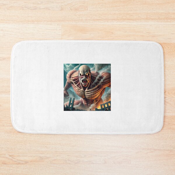 Item preview, Colossal Titan Attack Scene - Epic Anime Art designed and sold by mantaikotaisx.