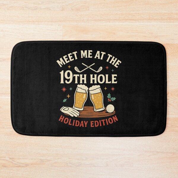 Item preview, Meet Me At The 19th Hole Holiday Edition designed and sold by LuminOrb.