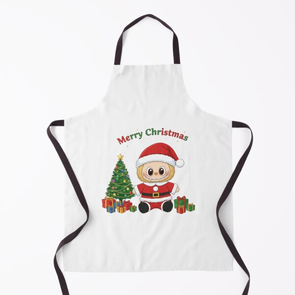 Item preview, merry christmas,, cute adorable santa labubu doll with christmas tree designed and sold by nicnacc.