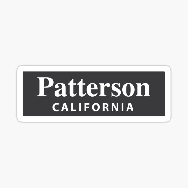 Item preview, Patterson, California designed and sold by EveryCityxD1.