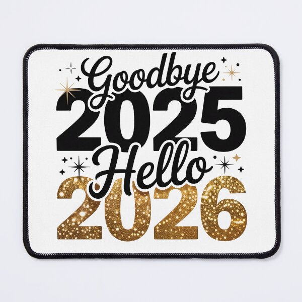 Item preview, Goodbye 2025 Hello 2026 Essential T-shirt , Hello 2026 Goodbye 2025 New Year Celebration designed and sold by PrintMod.