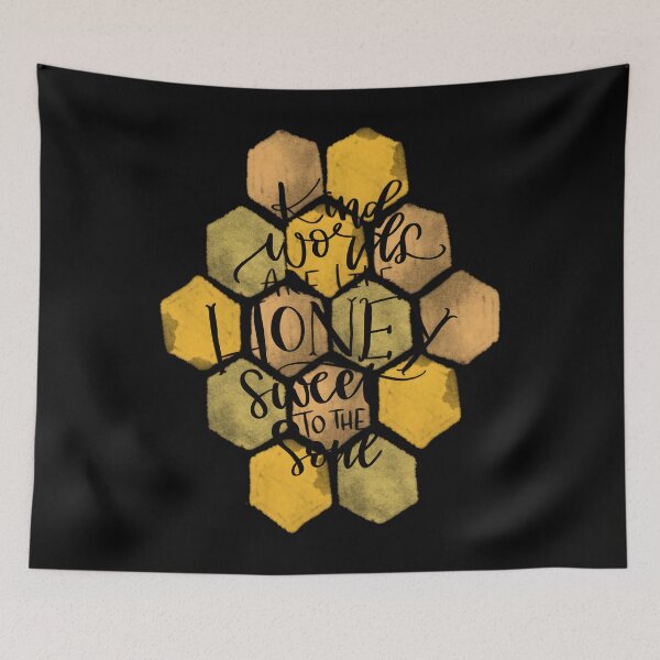 Item preview, Sweet as Honey — Bible Verse Hex Pattern designed and sold by UjimaSThompson.