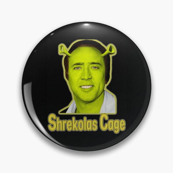 Item preview, Nicolas Cage - Shrekolas designed and sold by myhero2699.