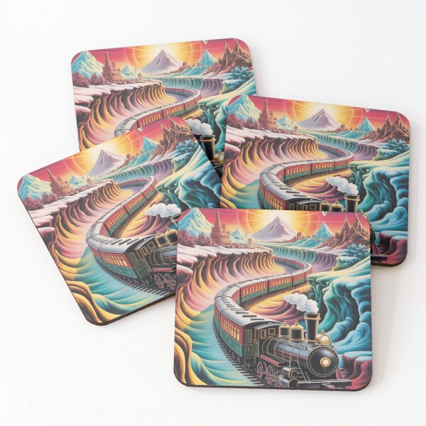 Item preview, Railway In the Colourfull Mountain designed and sold by Haji-S.