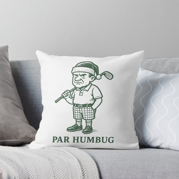 Item preview, Par Humbug Funny Golf Christmas Golfer designed and sold by LuminOrb.