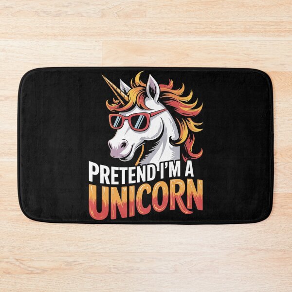Item preview, Pretend I'm A Unicorn Costume Girls Cute Halloween Unicorn  designed and sold by HuValverdeArt.